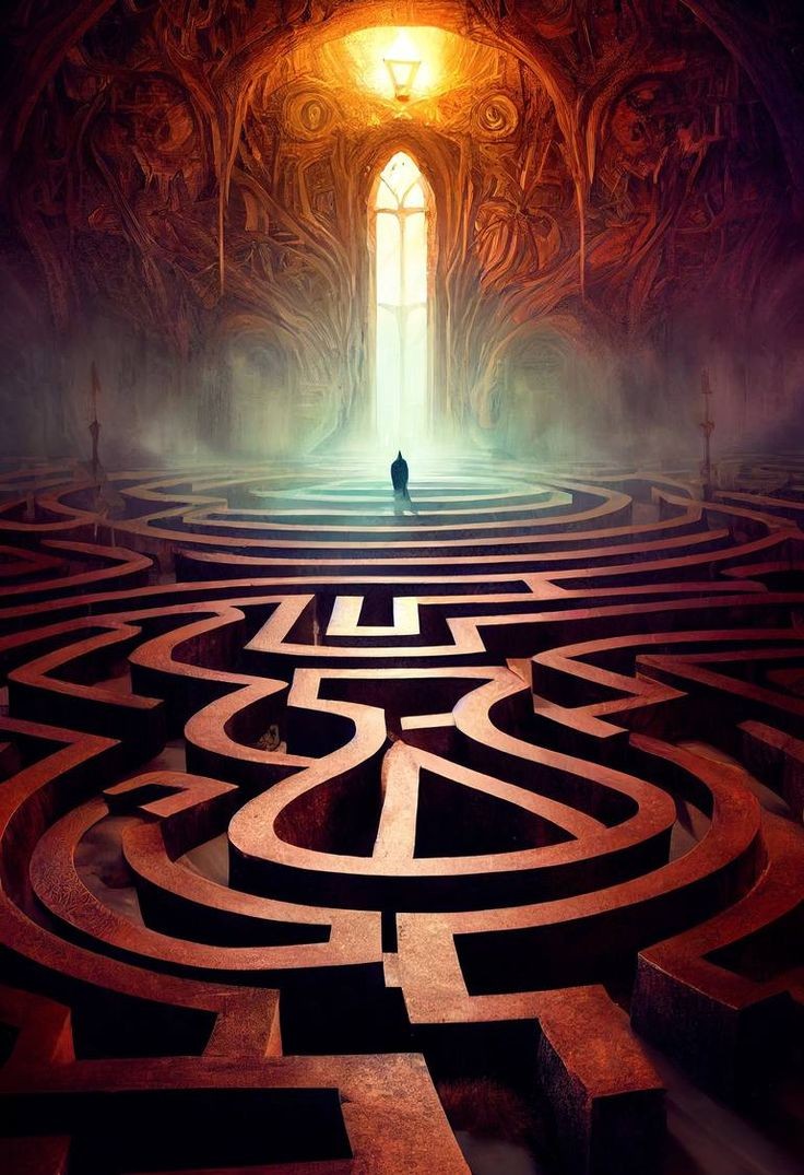 A spiritual labyrinth of transcendentalism and&nbsp;evolution