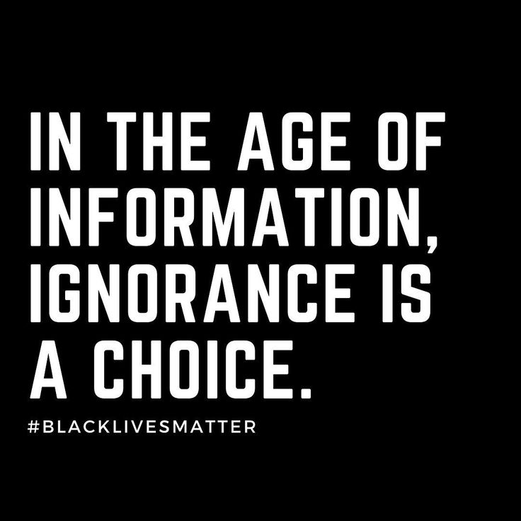 The ignorance of&nbsp;discrimination